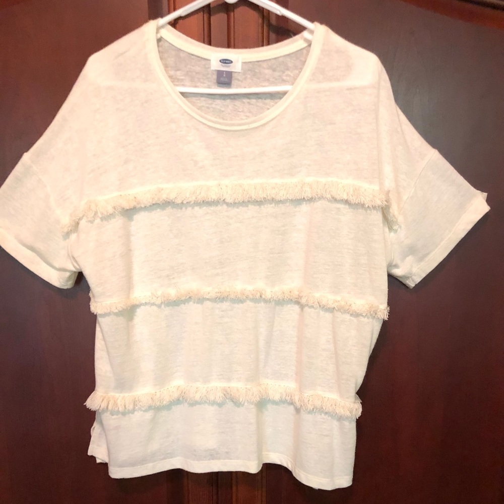 Old Navy Fringed Top